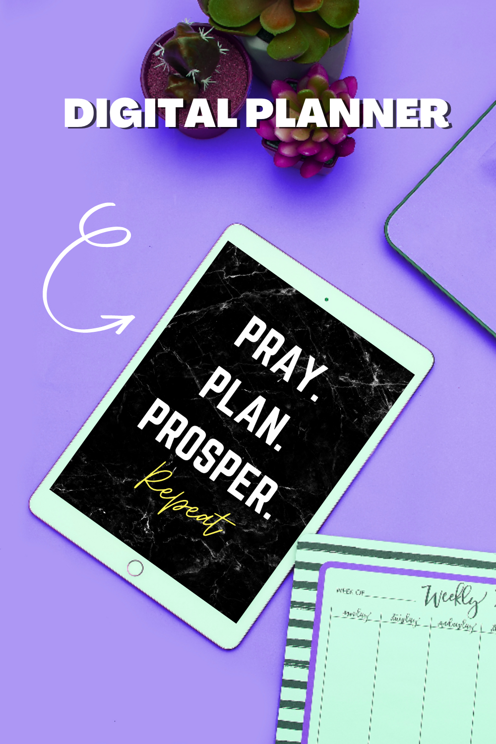 Pray Plan Prosper Planner and Prayer Journal (digital)
