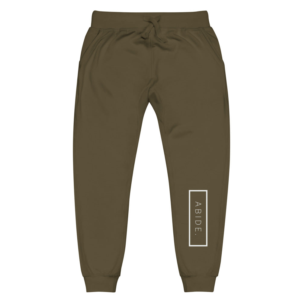 ABIDE Unisex fleece sweatpants