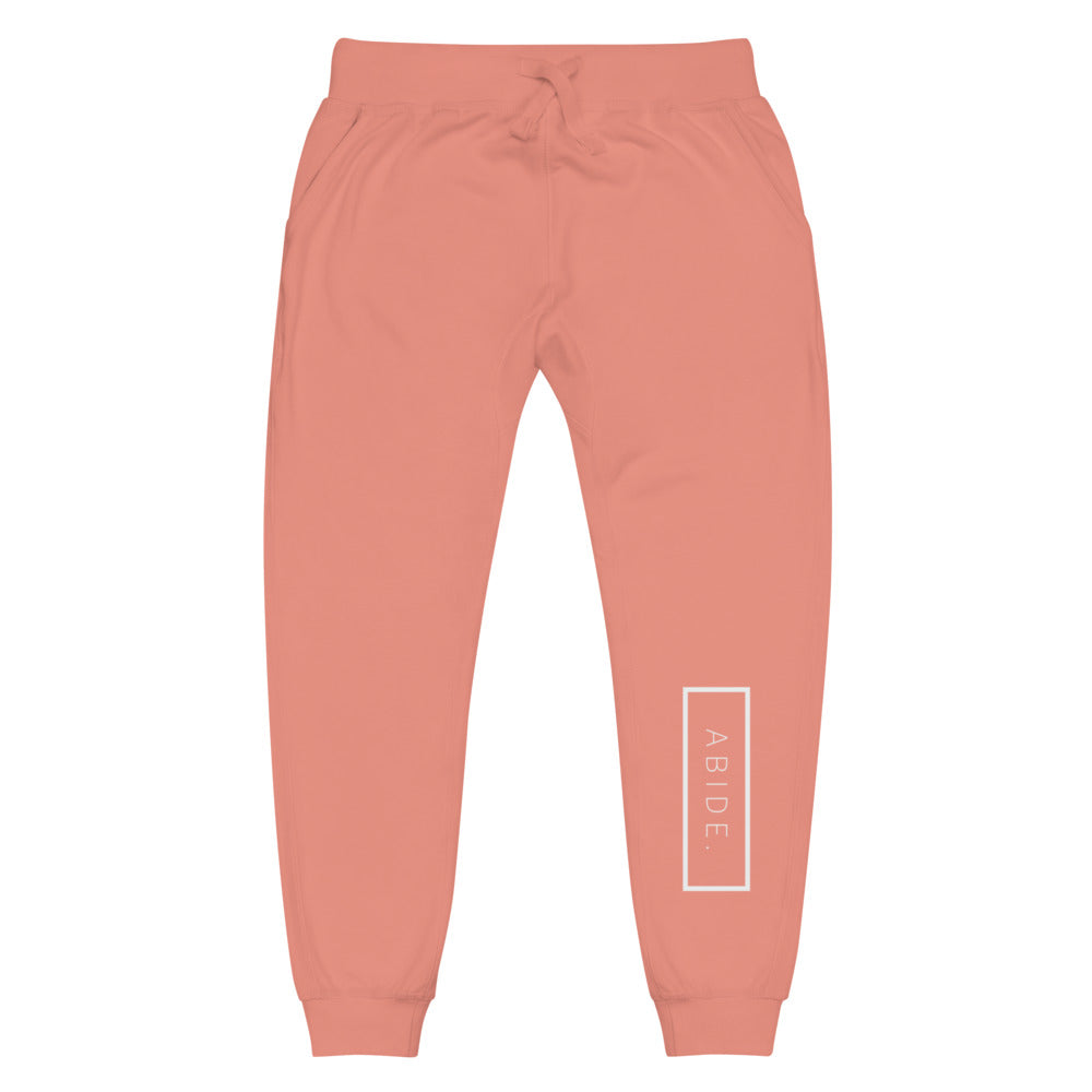 ABIDE Unisex fleece sweatpants