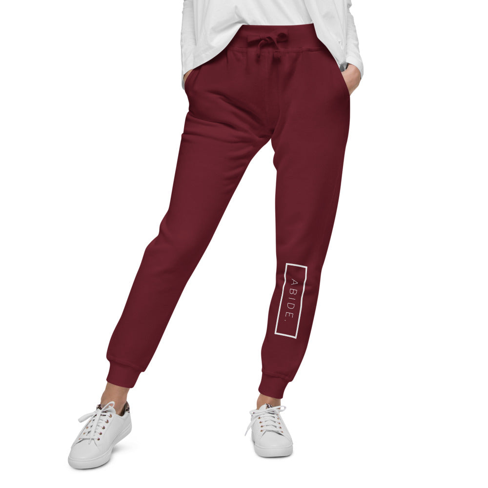 ABIDE Unisex fleece sweatpants