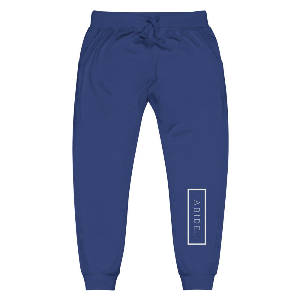 ABIDE Unisex fleece sweatpants